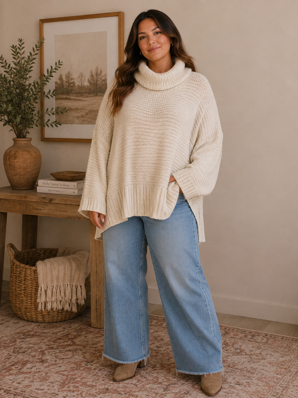 A43. Umgee oversized sweater